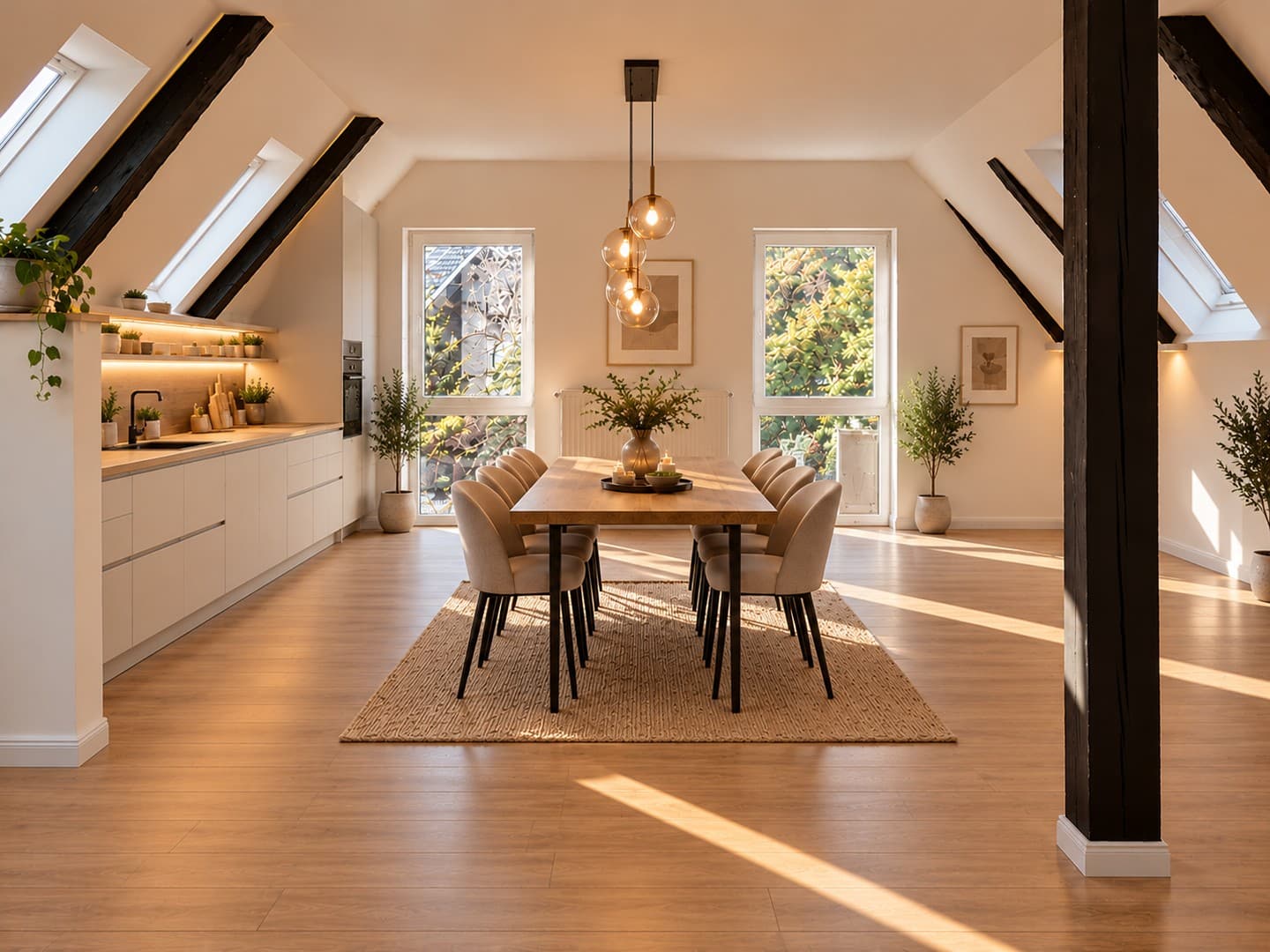 Stemwede-Levern-Exklusive 4-Zimmer-Penthouse-Wohnung im Landhausstil – Neubau-Erstbezug