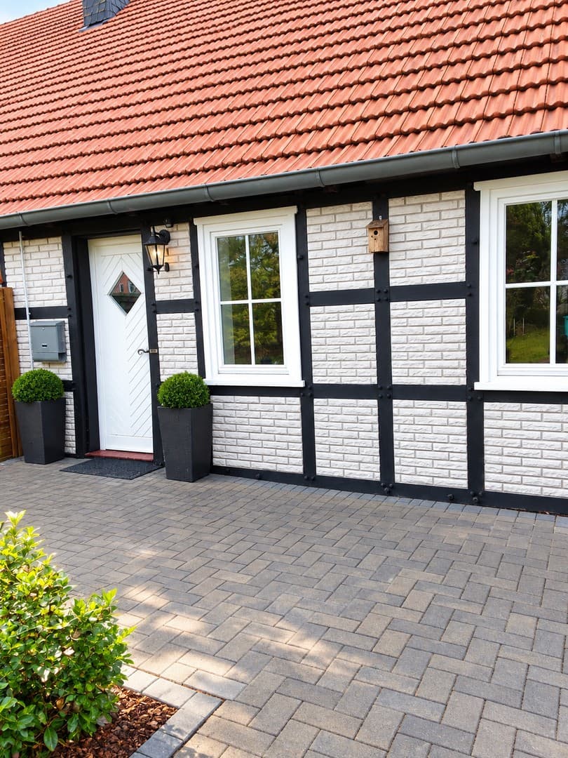 Stemwede-Levern-Renovierte 4-Zimmer-Wohnung mit Garten, Terrasse & Garage