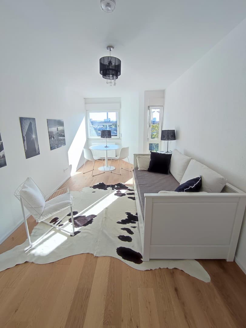 Helles, möbliertes 1 Zimmerapartment im Jungbusch