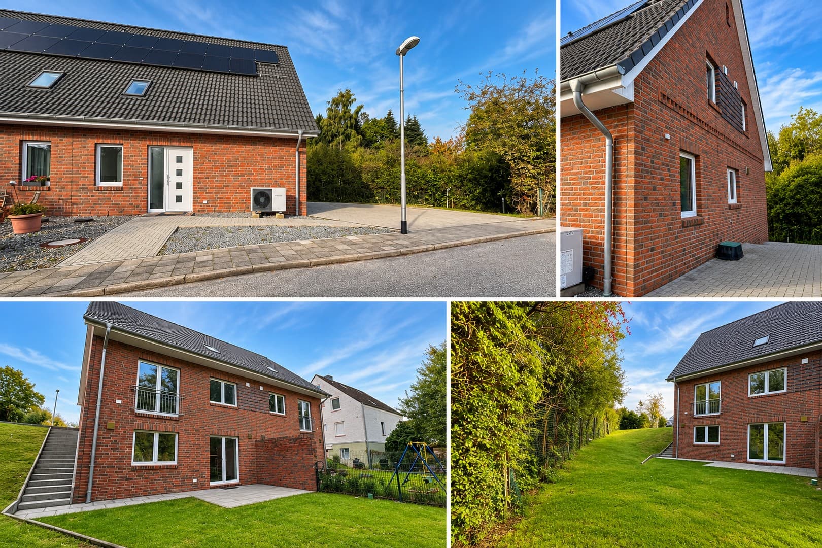 Moderne Doppelhaushälfte in Bad Malente – mit Garten, Wärmepumpe und PV