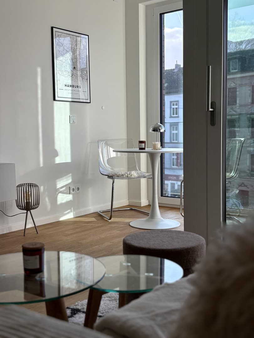 Erstklassiges Neubau-Apartment (2025) - 34m2 - voll möbliert - TG Stellplatz - All-inclusive Miete