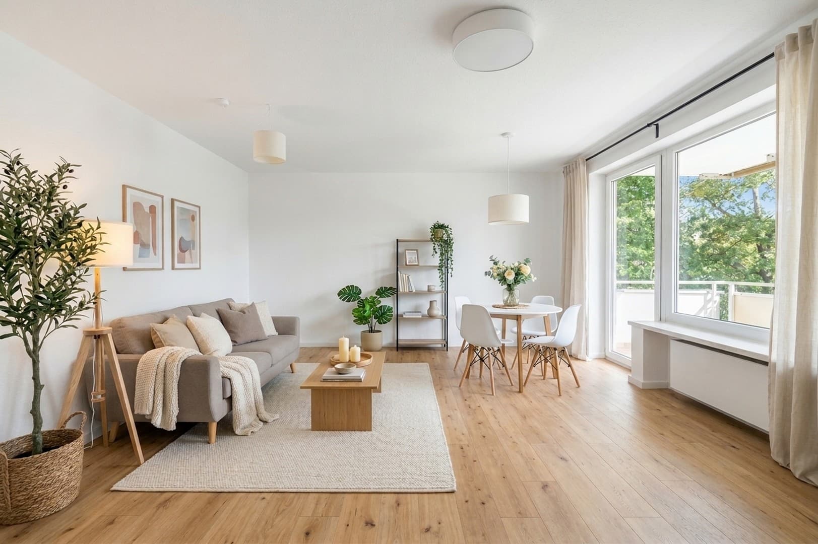 Traumhaft renovierte 3-Zimmer-Wohnung