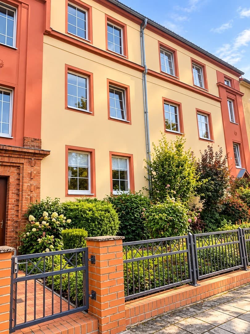 *NEU* Erstbezug nach umfangreicher Sanierung 2-Raum-Erdgeschoß-Wohnung mit Balkon in Cottbus/Sandow