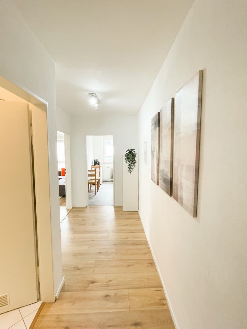 Modern möblierte 2-Zimmer-Wohnung in Mannheim – zentral, nahe Hauptbahnhof