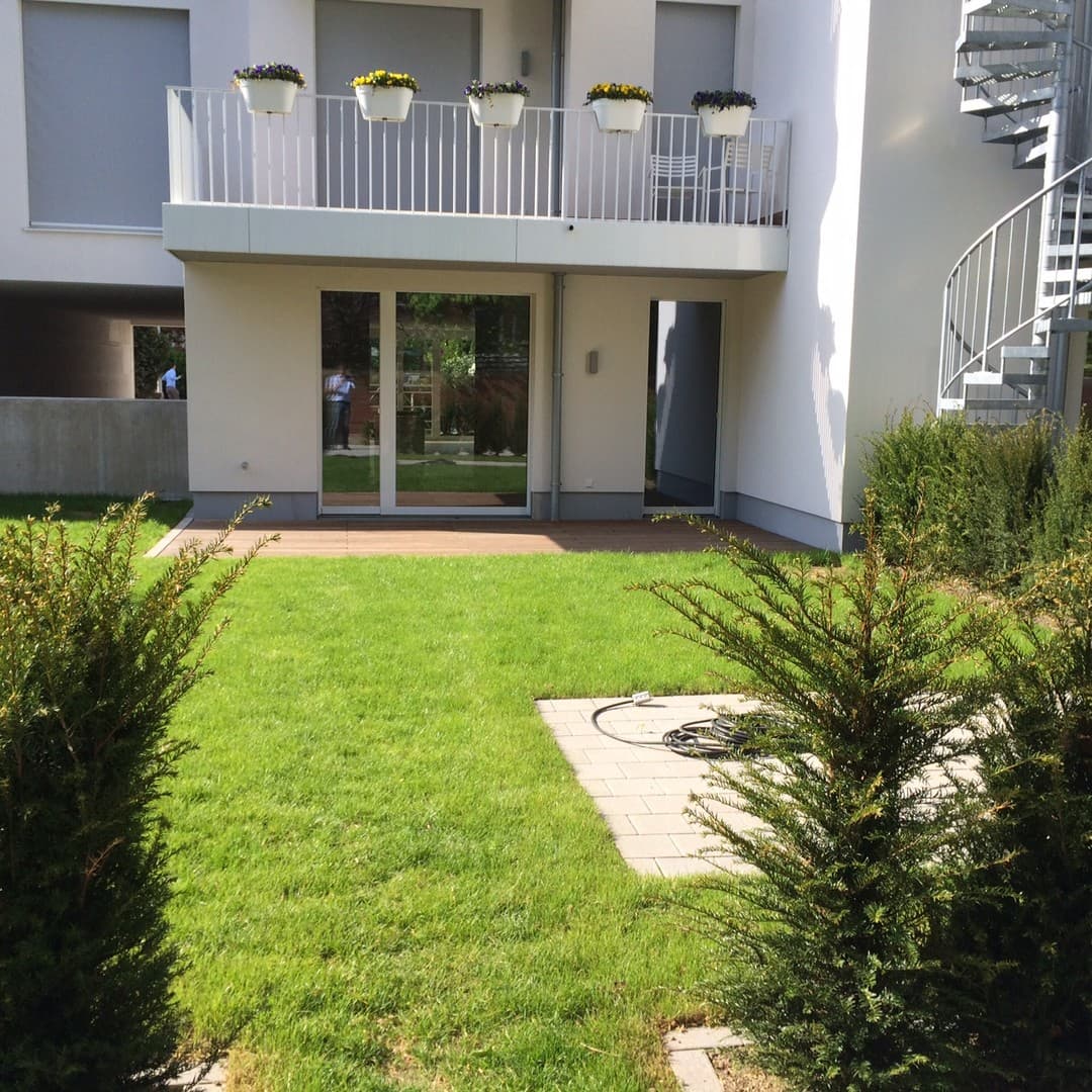 Gartenwohnung Mauritz | 124 qm + 100 qm Privatgarten | 2 Terrassen S/N + TG-Stellplatz + EBK