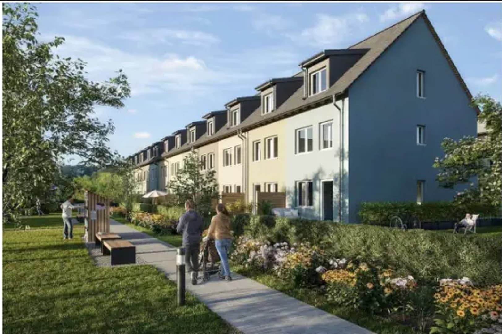 Mietfrei bis 31.12.2026! Erstbezug ab 15.12. – 5-Zimmer-Reihenhaus mit Garten & 2 Stellplätzen