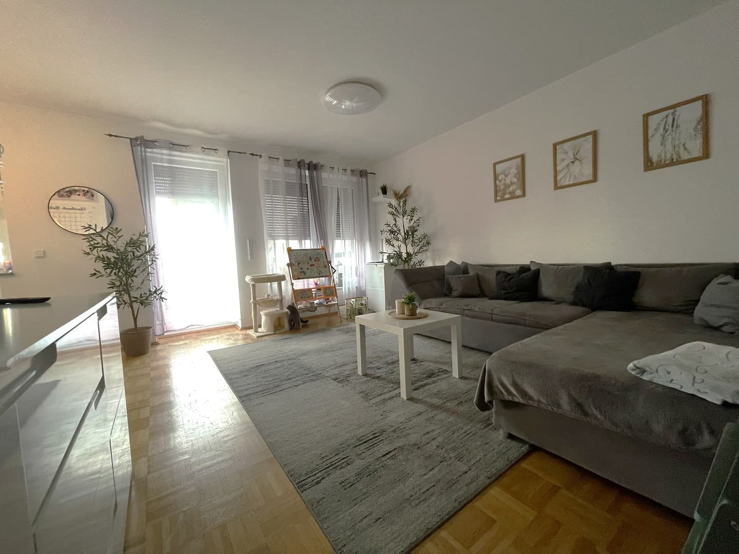 Hell, großzügig & gepflegt – 3 -Zimmer-Wohnung mit großem Sonnenbalkon