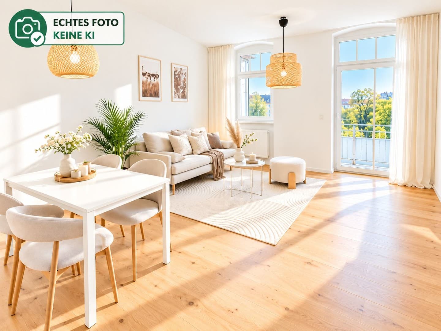 ***Helle 2-Zimmer-Wohnung mit Balkon in Erfurt*** Sofort bezugsfrei u. ohne Provision