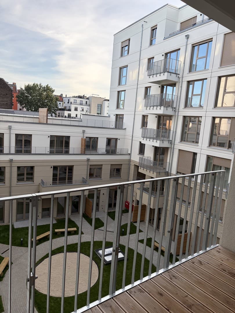 Helle möblierte 2-Zimmer-Wohnung Neubau in Prenzlauer Berg