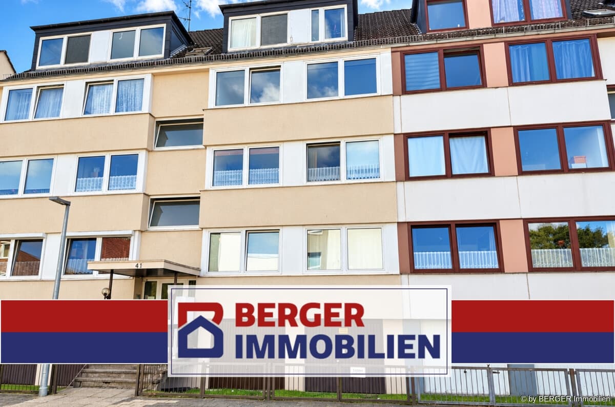 Gut geschnitten im Bremer Westen: 3-Zimmer-Wohnung mit Loggia und Potenzial