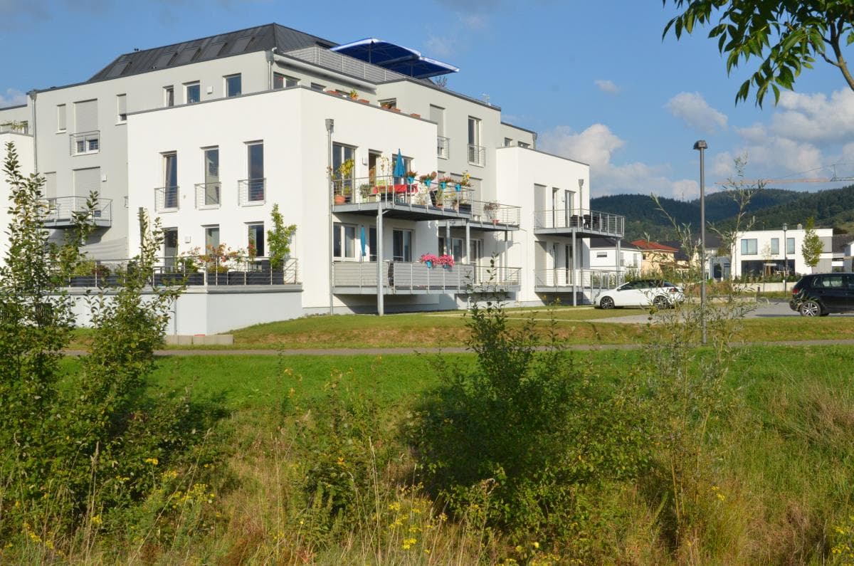Moderne altersgerechte Wohnung im Energiesparhaus in Schweich, Ermesgraben mit Blick ins Grüne
