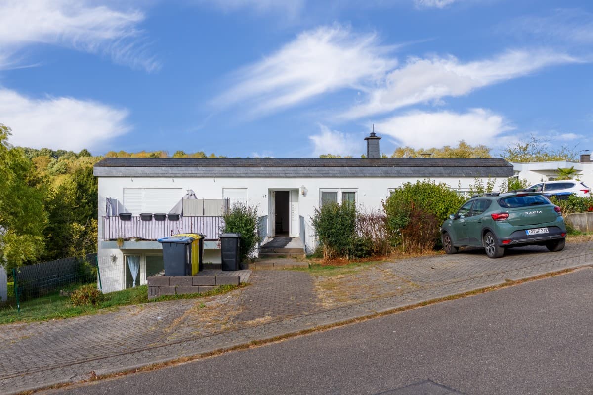 Schöne Wohnung ruhiger Lage von Trier-Ruwer mit viel Grün