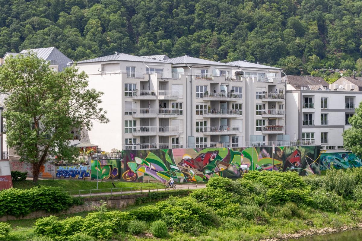 Wohnen mit tollem Moselblick-Attraktive Penthousewohnung mit eigenem Aufzugsausgang an der Mosel