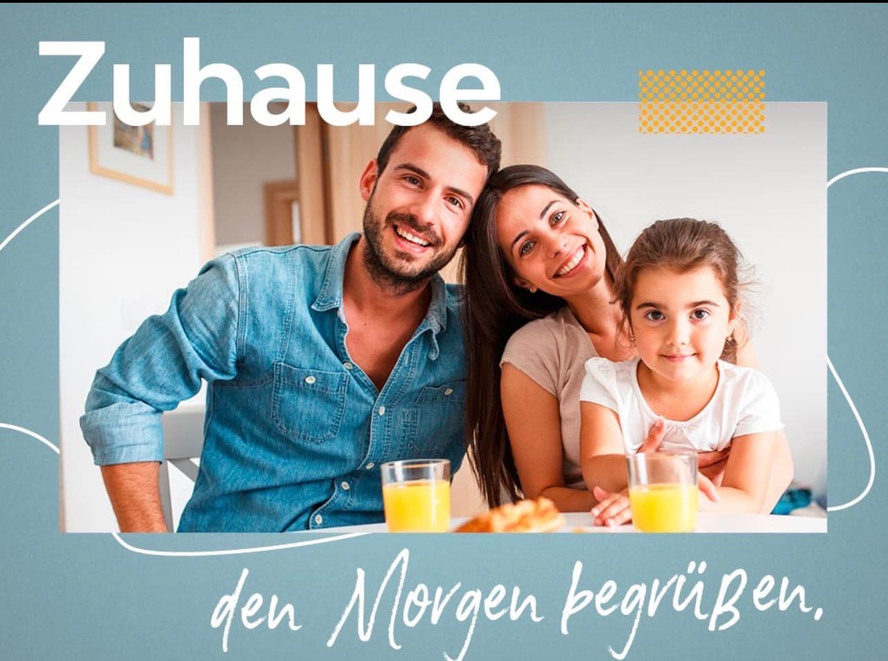 Wohnen mit Balkon und ebenerdigem Aufzug
