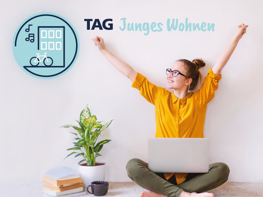 Fair. Flexibel. WG-Leben ohne Abrechnungsstress – Dein Zimmer mit Balkon in moderner 3er-WG im 4. OG