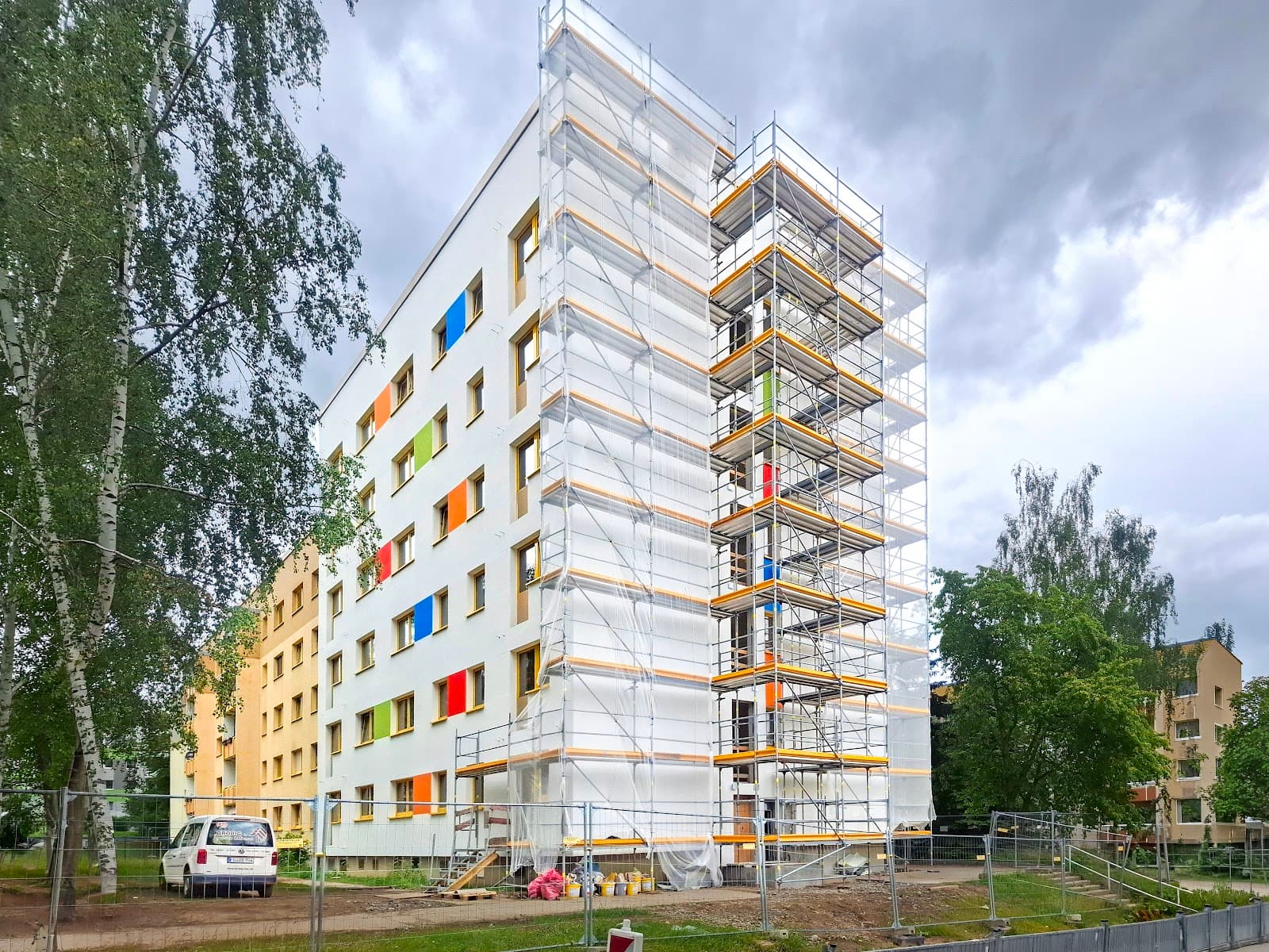 nur wenige Stufen zu Ihrer neuen Wohnung