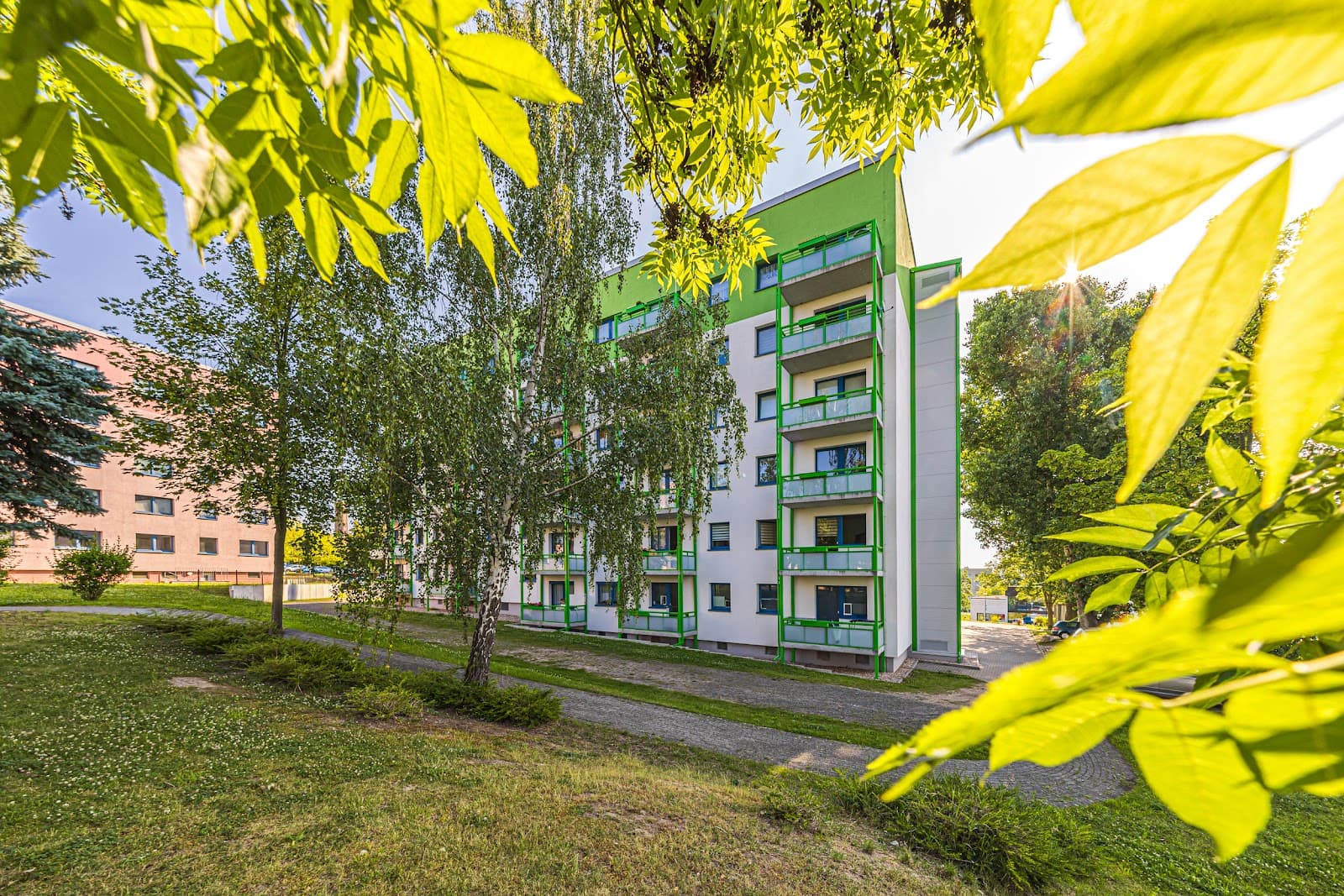 moderne 2 Raum Wohnung mit Einbauküche