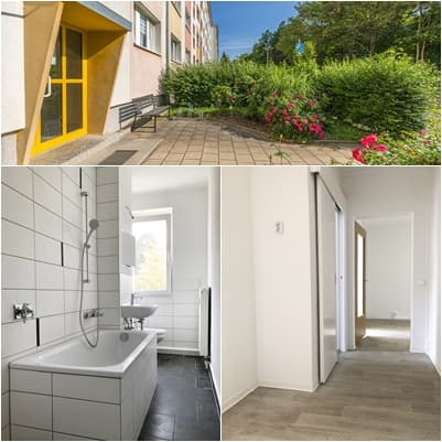 sanierte Familienwohnung mit Ausblick und Warmmietfrei