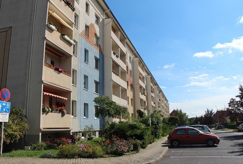 Neu sanierte 2-Zimmer-Wohnung mit toller Aussicht.