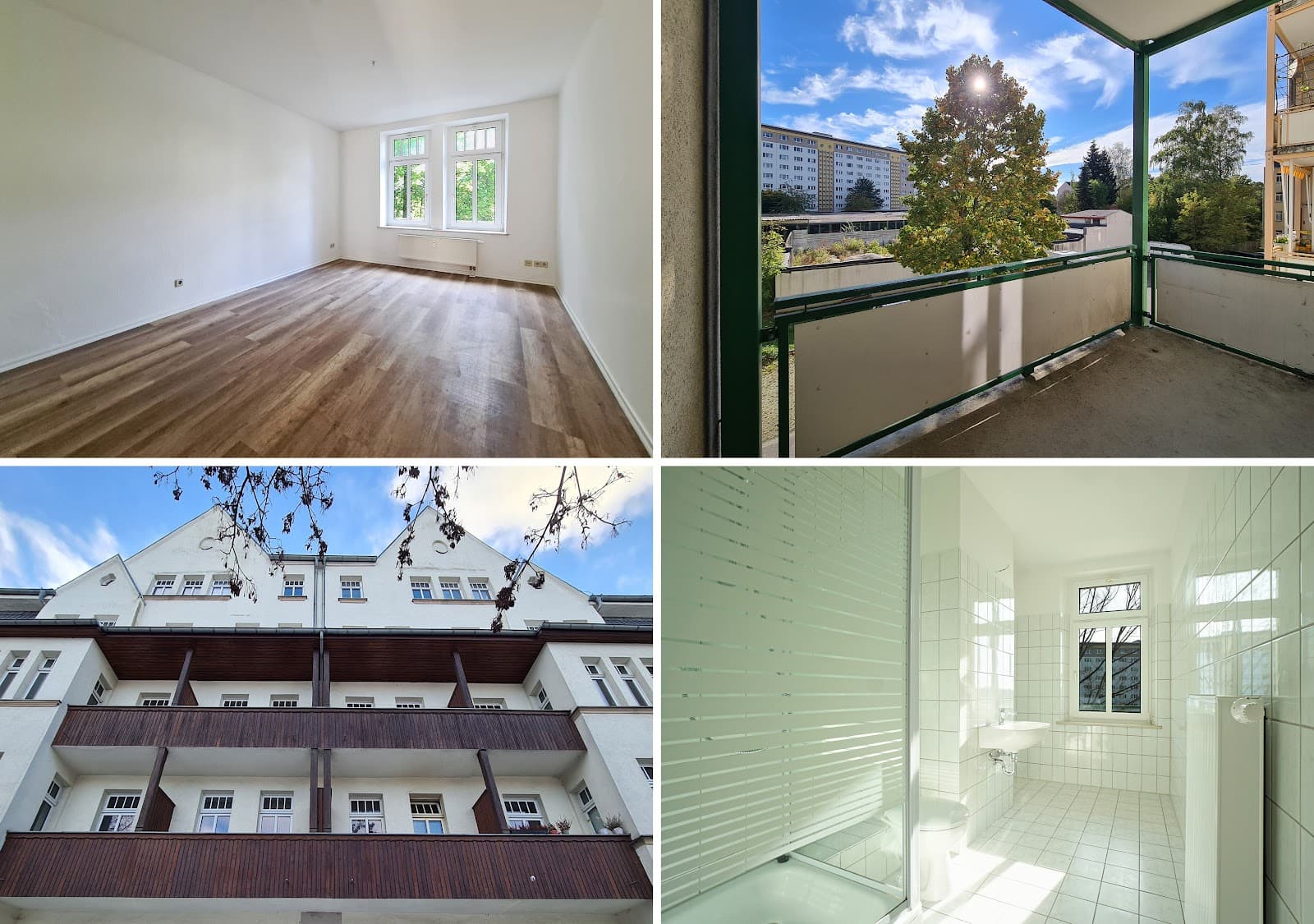 Ihr neues Zuhause im 1. OG: Balkonwohnung mit Wohnküche & großzügigem Duschbad, Stellplatz mgl.