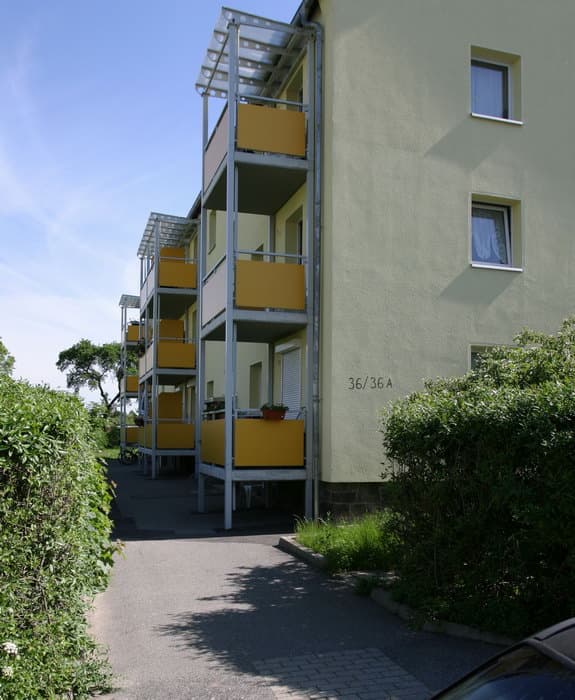 Gemütliches, kleines Zweiraumapartment mit großem sonnigen Balkon!