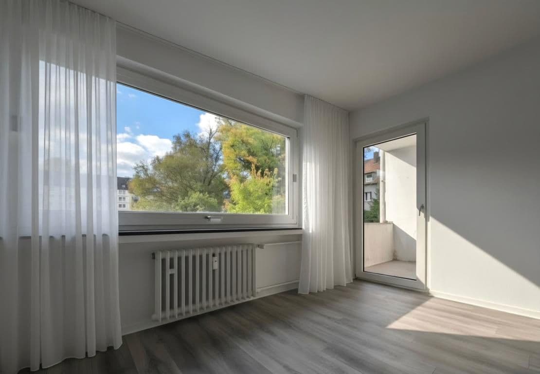 Essen-Frohnhausen: Saniere 2,5-Zimmer-Wohnung mit Balkon – Ideal für Singles oder Paare
