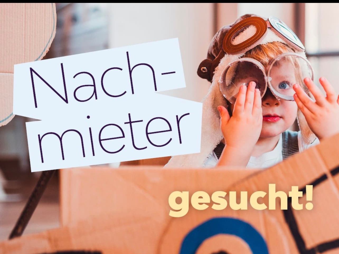 Nachmieter gesucht ab sofort - Möbel vom Vormieter zur Übernahme möglich*