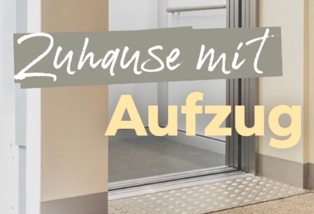 Aufzug passt! Balkon passt! Dusche & Wanne passt ! --> Miet ich !