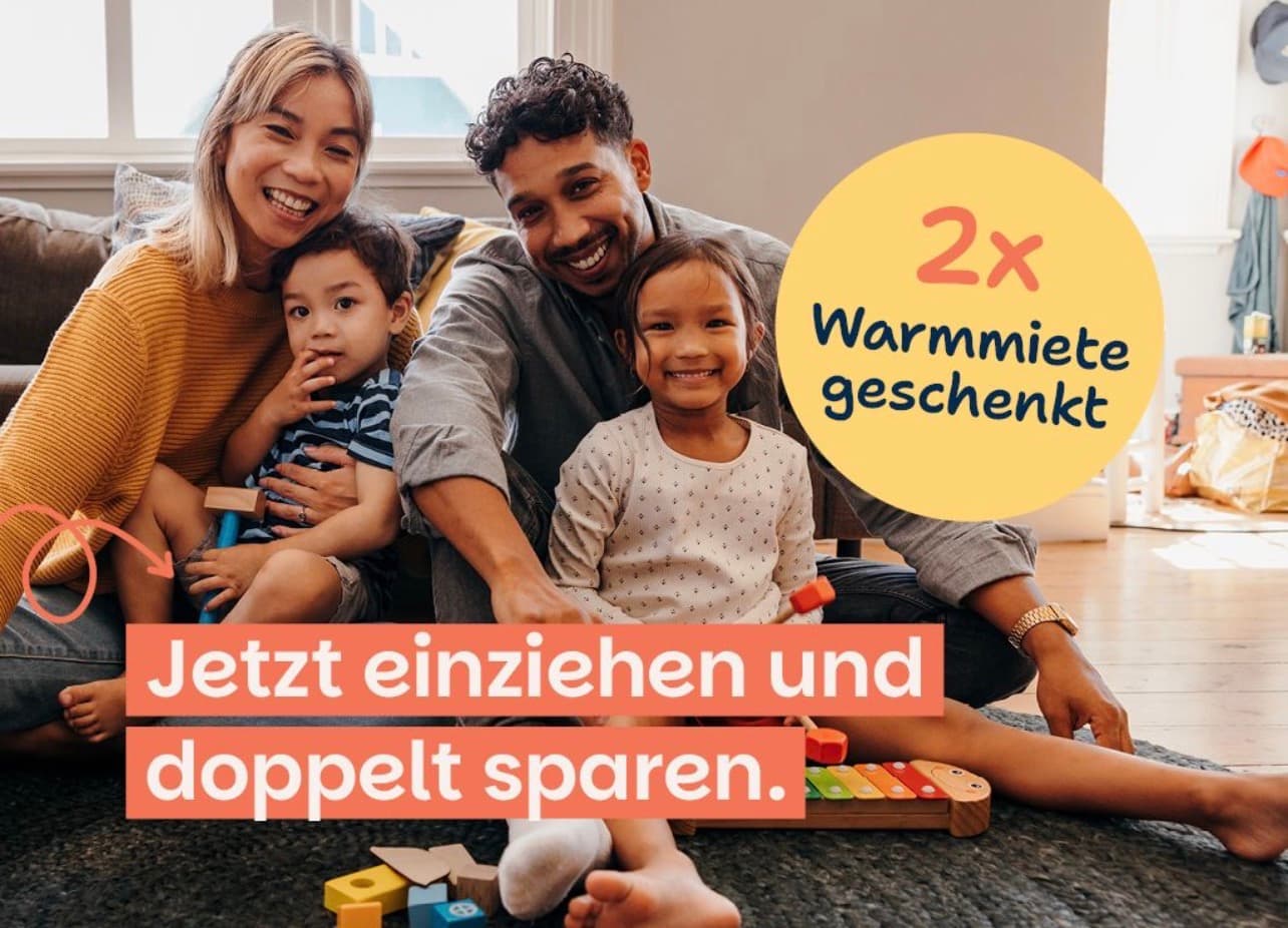 4-Zimmer-Wohnung im 1. OG sucht Sie