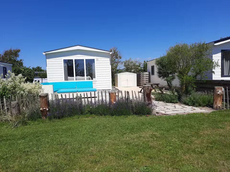 Chalet zu verkaufen, Camping Nordholland, Schwimmbad (4133)