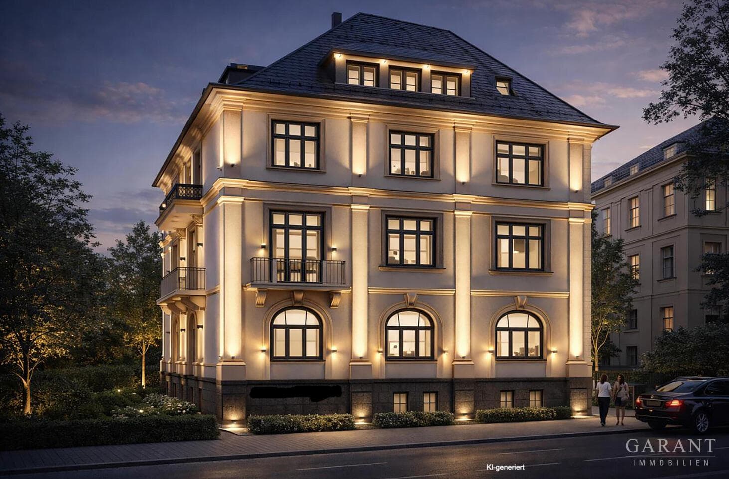 Sonnendurchflutete edel sanierte Altbauwohnung