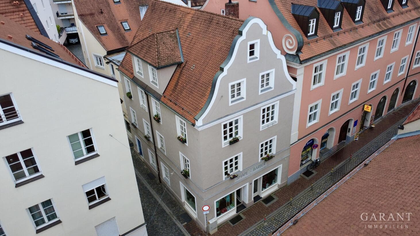 Historisches Wohn- und Geschäftshaus in zentraler Innenstadtlage von Landshut