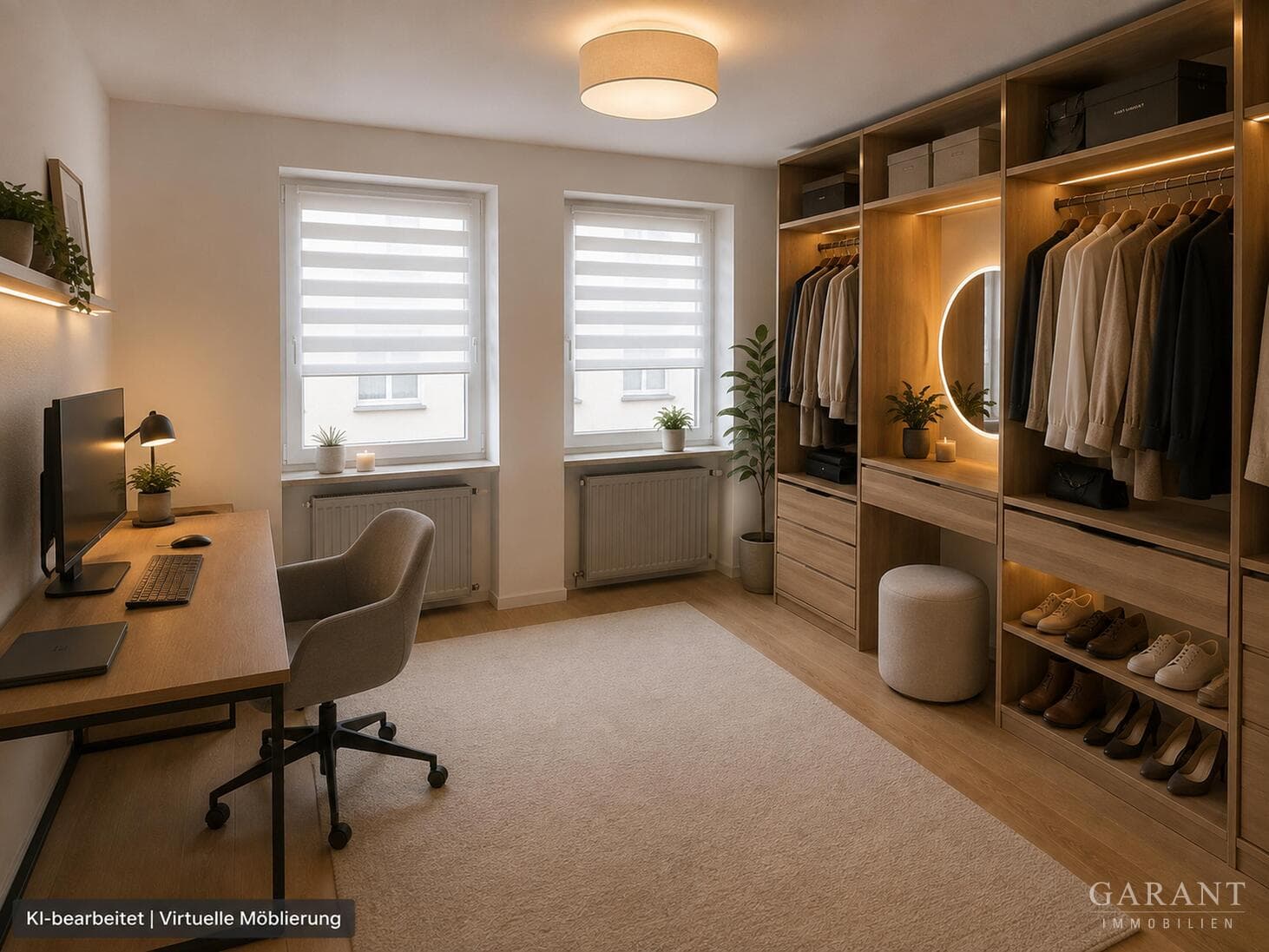 Ruhig und zentral wohnen - 3 Zimmer mit Platz fürs Homeoffice