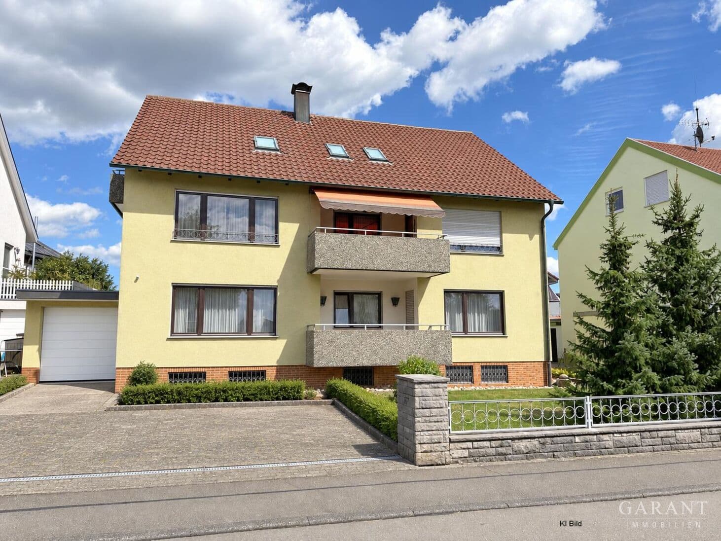 Sehr gepflegtes Dreifamilienhaus mit Garten und Garage