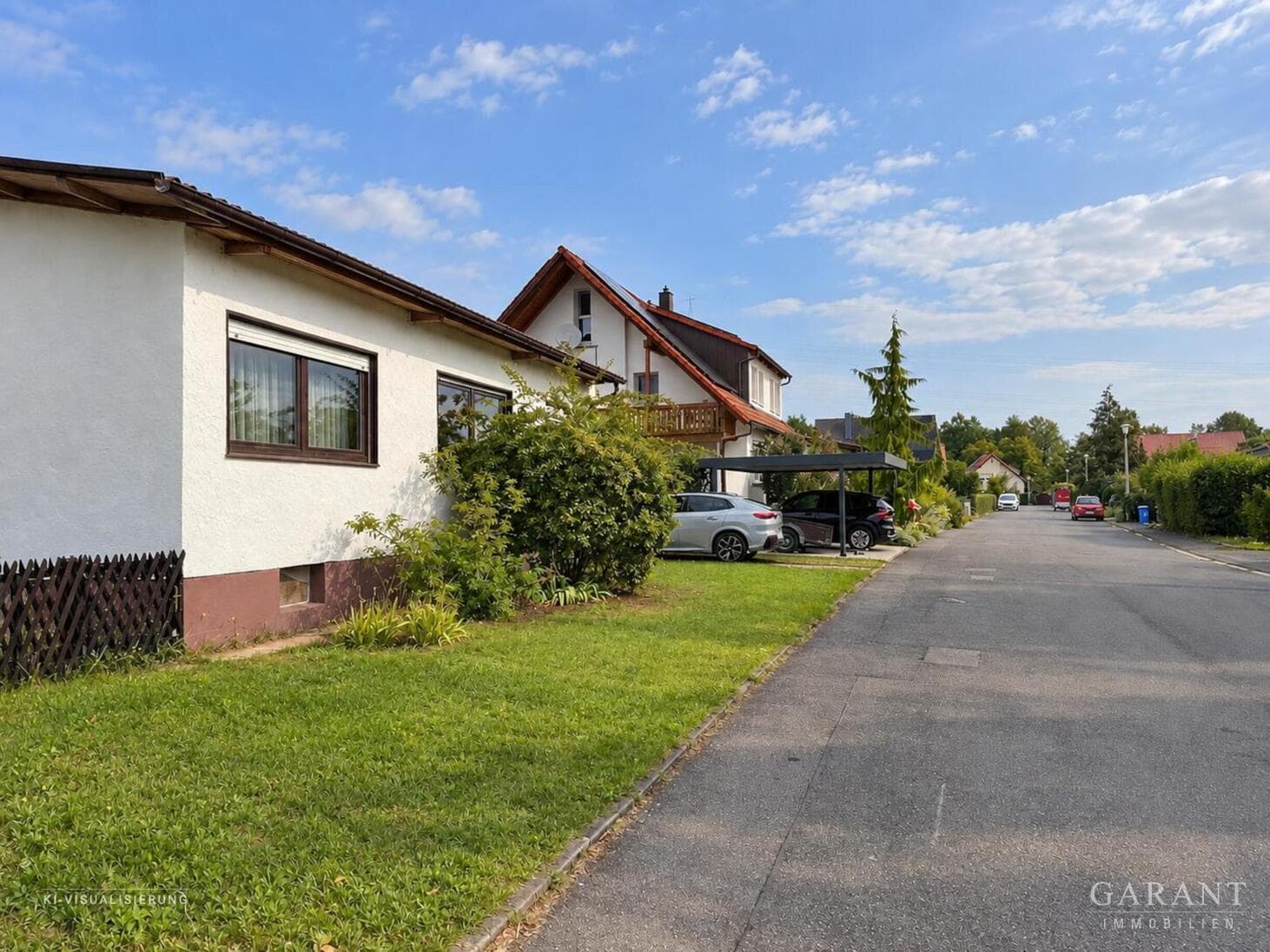 Freistehender Bungalow mit großem Garten und viel Potenzial