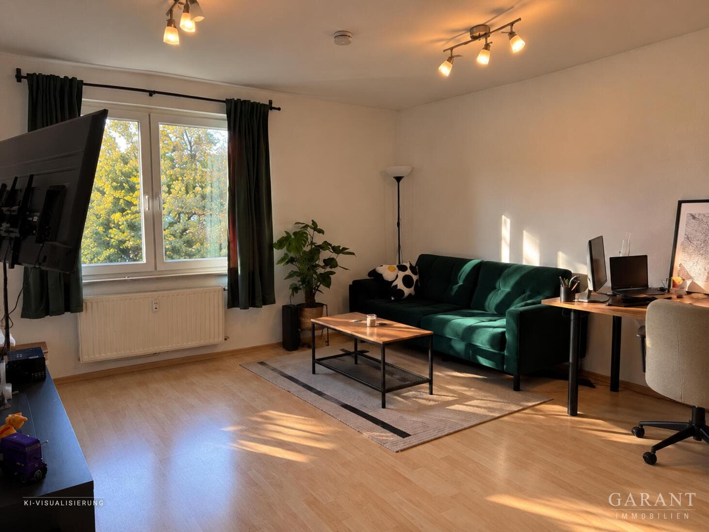 Attraktive 2-Zimmer-Wohnung