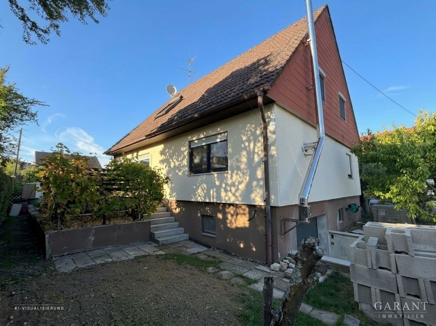 Großzügiges Einfamilienhaus mit viel Platz, Garten, Garage und Carport in Sondelfingen