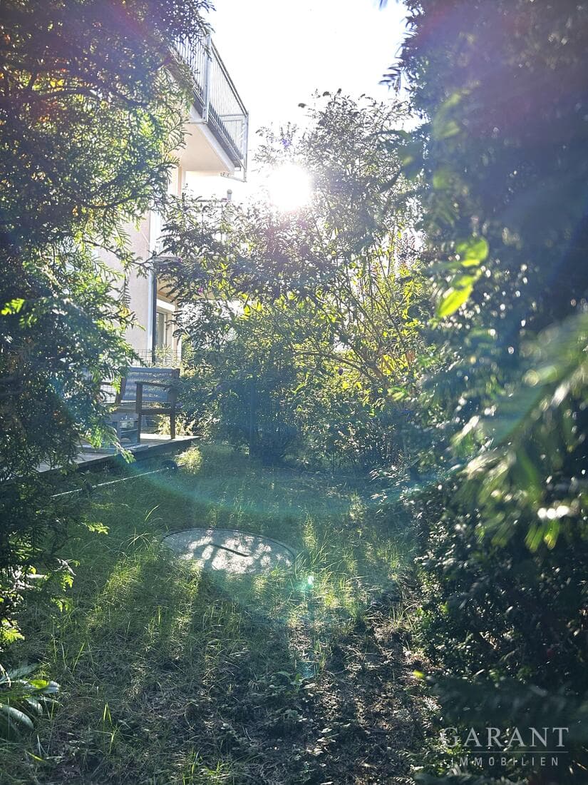 1-Zimmer-Wohnung mit Garten