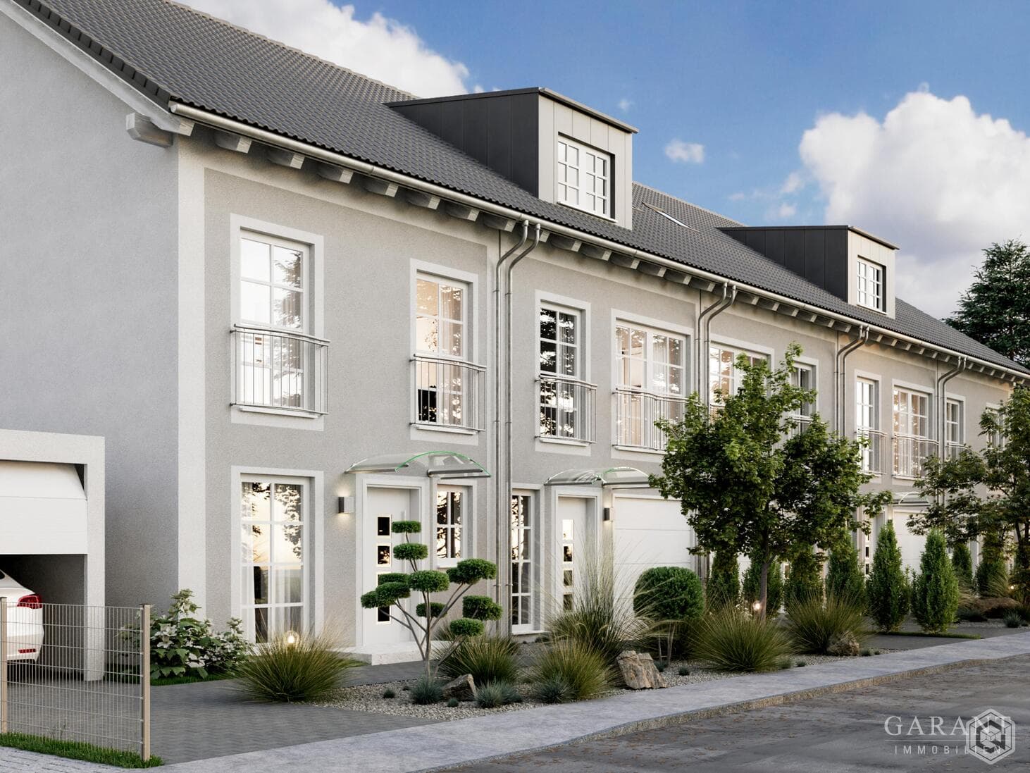 Ihr Familien-Eckhaus in Solln: Neubau mit großem Garten