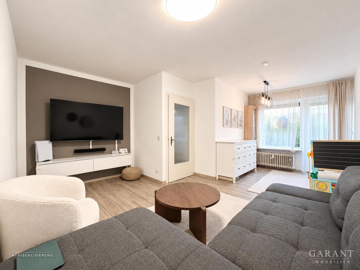 Einziehen & Wohlfühlen - 2 Zimmer-Wohnung mit Terrasse & viel Ruhe