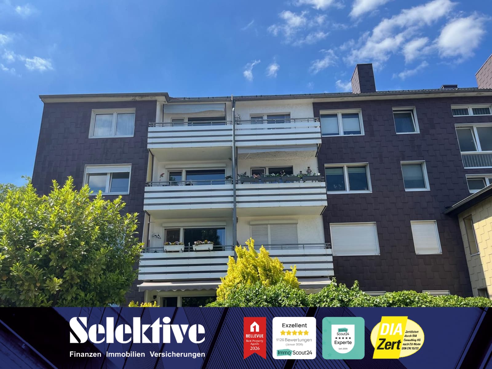 Ihre neue Kapitalanlage in DU- Neudorf?
Helle 3 Zi. Wohnung mit 70 m² Wfl., ruhige Lage und Balkon