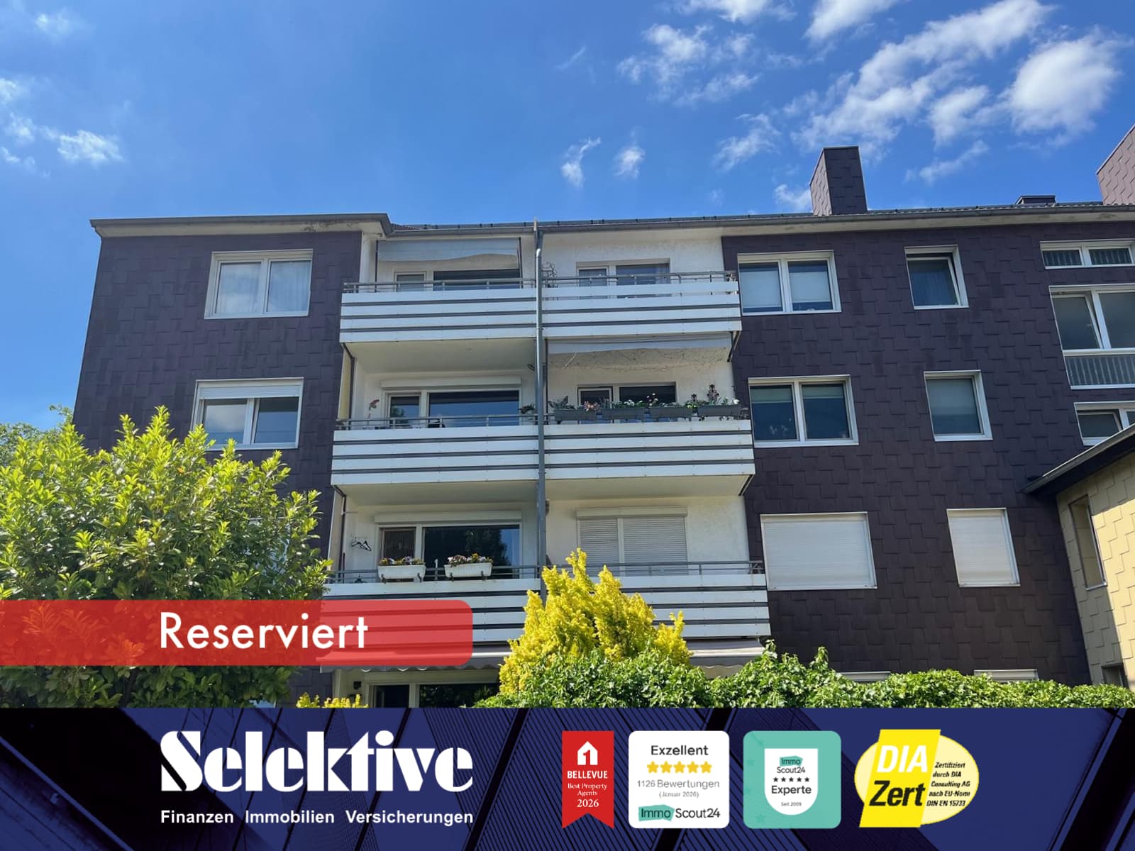 Ihre neue Kapitalanlage in DU- Neudorf?
Helle 3 Zi. Wohnung mit 70 m² Wfl., ruhige Lage und Balkon