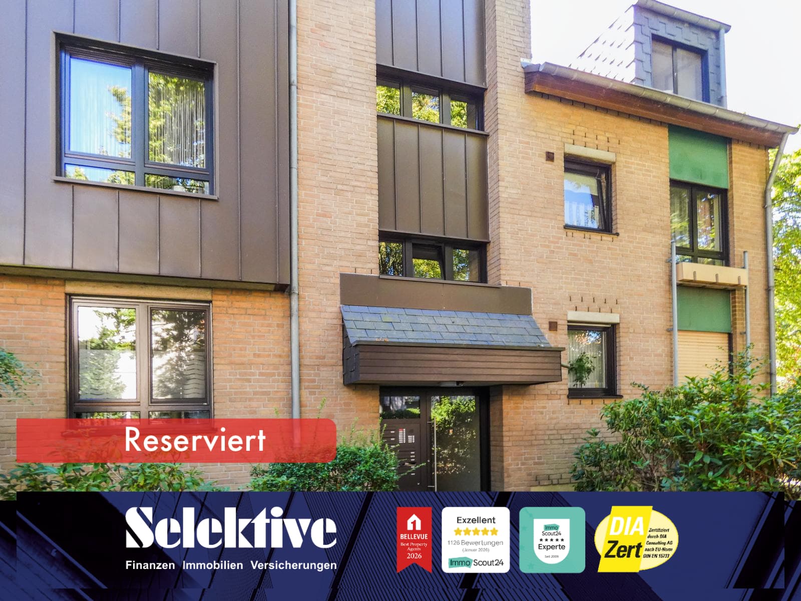 Charmante 2-Zimmer-Wohnung in Rheinberg mit Balkon & Tiefgaragenstellplatz