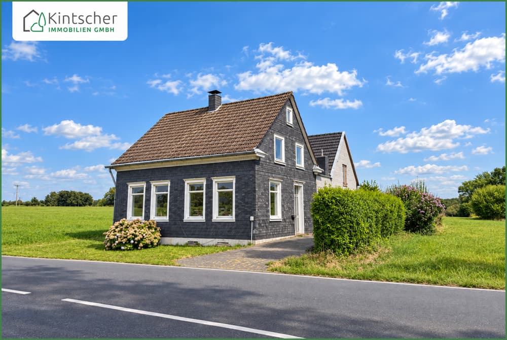 Modernisierungsbedürftiges Fachwerkhaus mit großer Scheune - in Witzhelden, Leichlingen