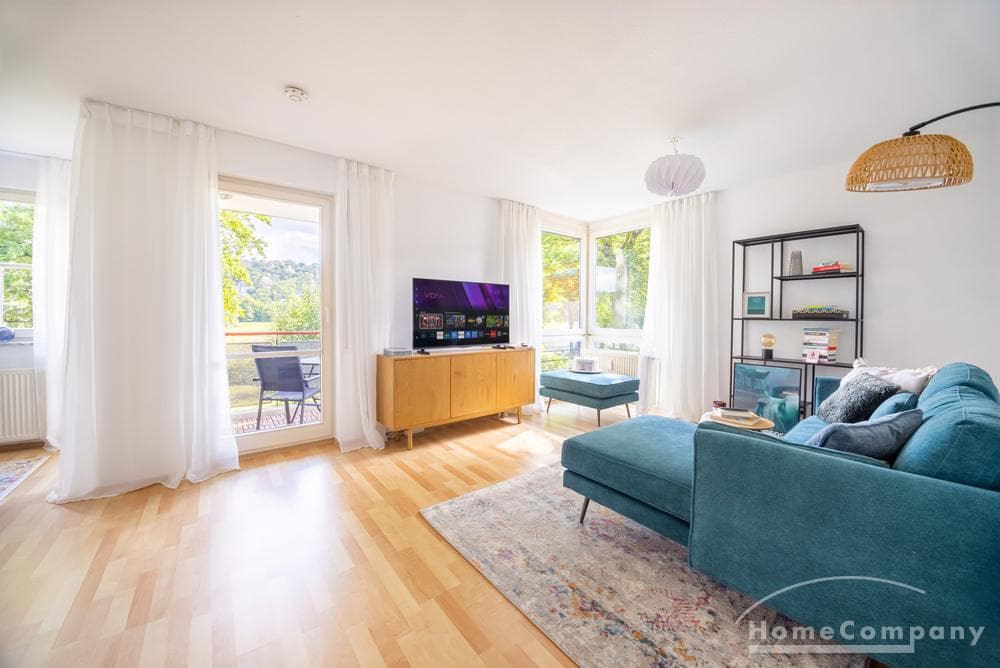 28219 HomeCompany Dresden Möbliert/Furnished 2-Zimmer Apartment mit Balkon und Tiefgarage in Dresden – Blasewitz max. 2 Personen