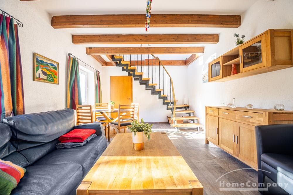 9500 HomeCompany Dresden Möbliert/Furnished 3-Zimmer Apartment / Haus mit Gartennutzung in Dresden-Rochwitz max.4 Personen