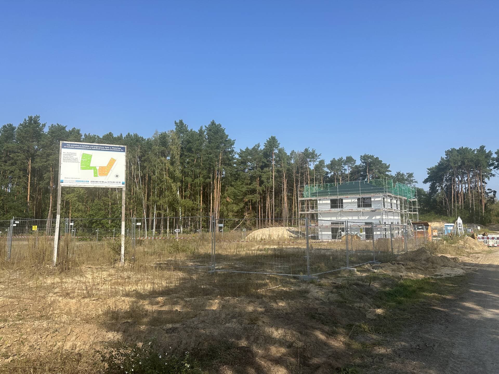 Provisionsfreies Baugrundstücke fußläufig vom Scharmützelsee in Wendisch Rietz
