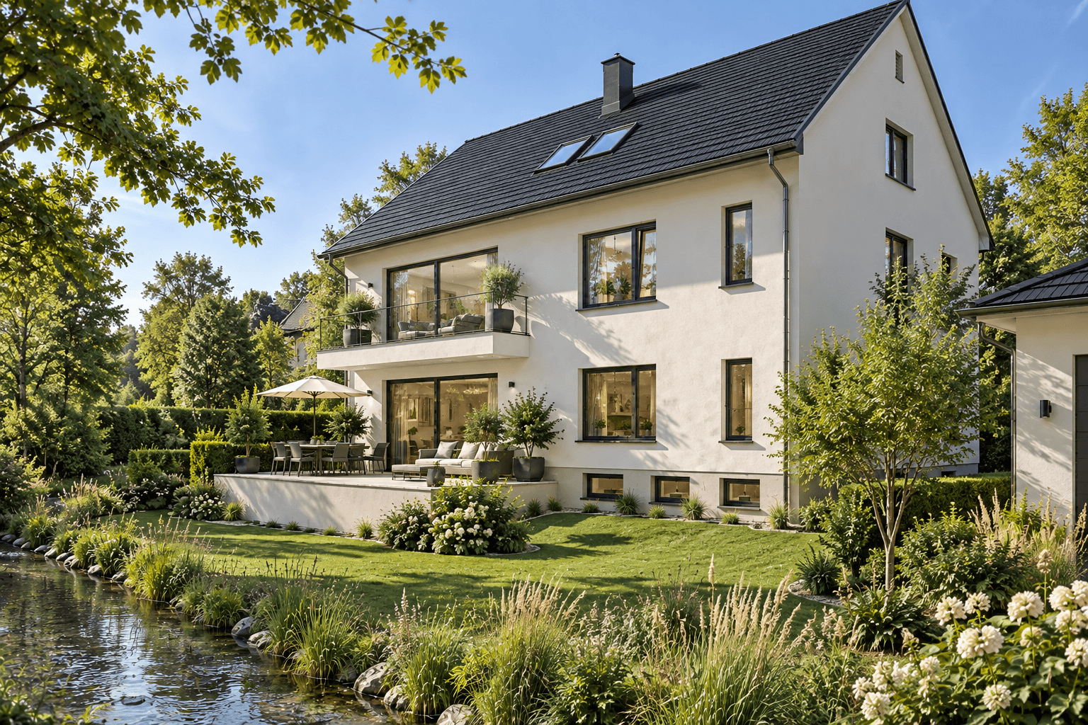 MÜNCHNER IG: Exklusives Baugrundstück für zwei Residenzen mit Baugenehmigung!