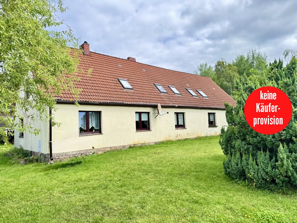 HORN IMMOBILIEN ++ Einfamilienhaus mit separater Einliegerwohnung in Brüssow