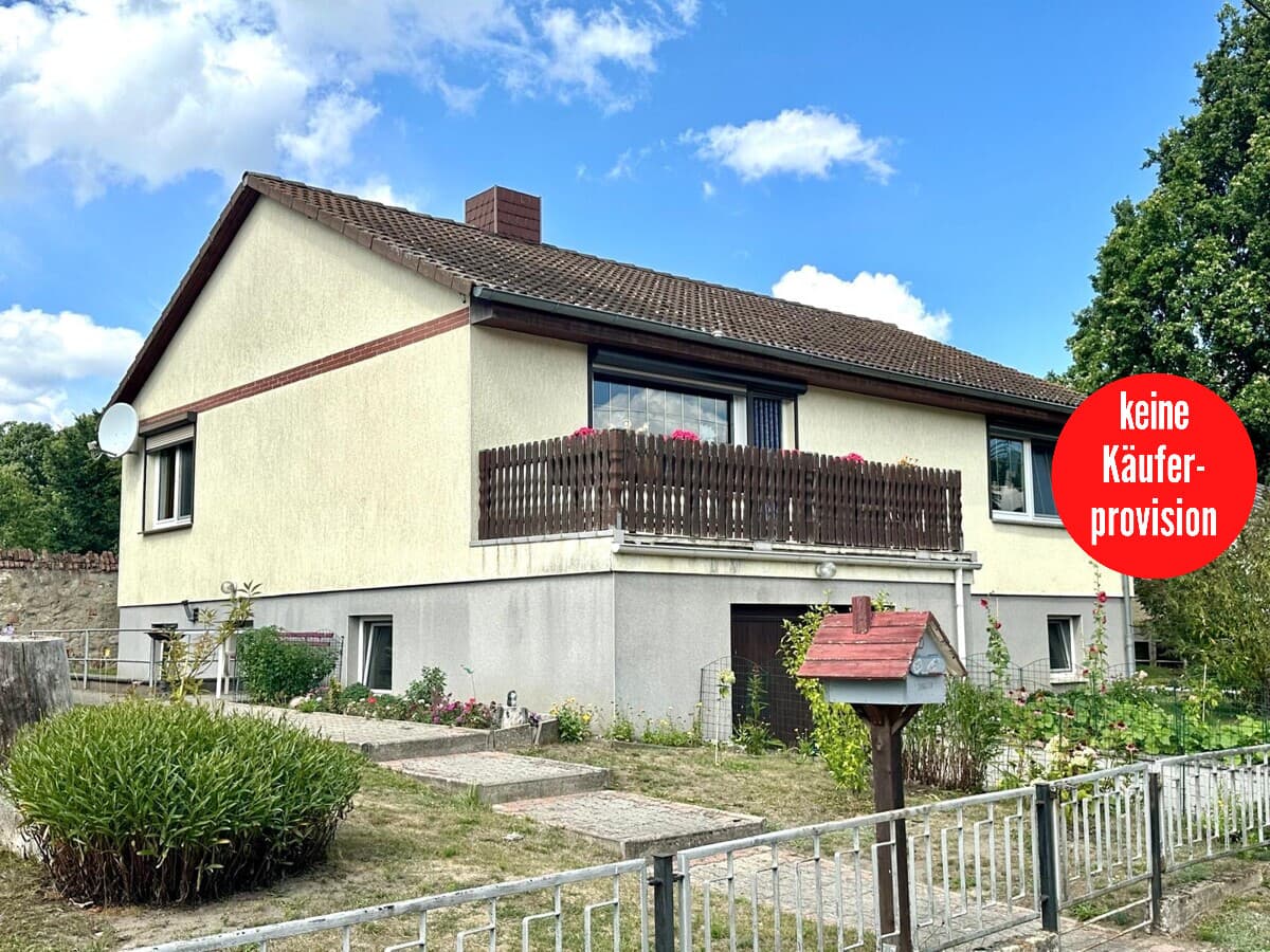 HORN IMMOBILIEN ++ gemütliches Zuhause mit Doppelcarport in Galenbeck bei Friedland